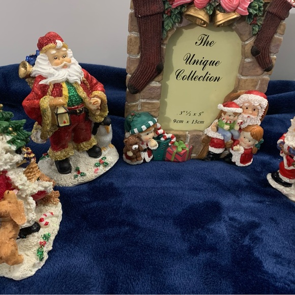 Christmas Santa decor and picture frame - Picture 2 of 6